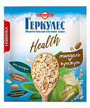 Овсяная каша момент Геркулес Health "С миндалем и кунжутом" 